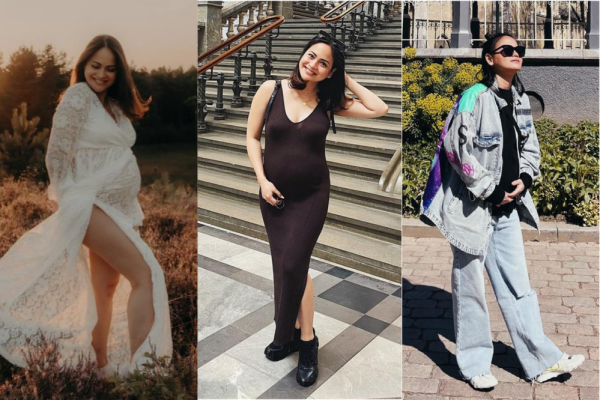 9 OOTD Bumil yang Kece ala Ghea D'Syawal, Tetap Nyaman dan Stylish