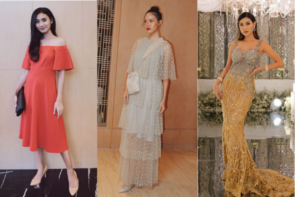 12 Outfit Kondangan ala Miss ASEAN Indonesia, Glamor dan Elegan