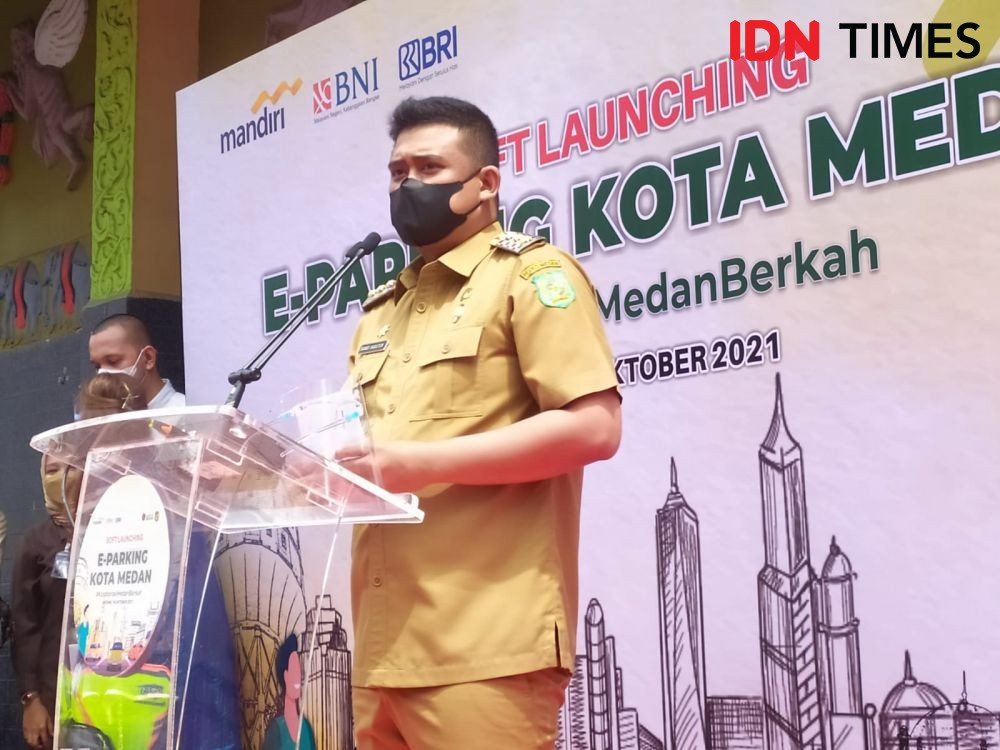 Launching e-Parking, Bobby Nasution Sebut Ini 3 Kelebihannya