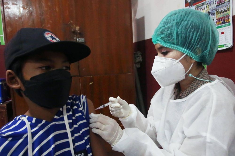 Dalam 4 Hari, 7.652 Anak di Kabupaten Serang Sudah Vaksinasi 