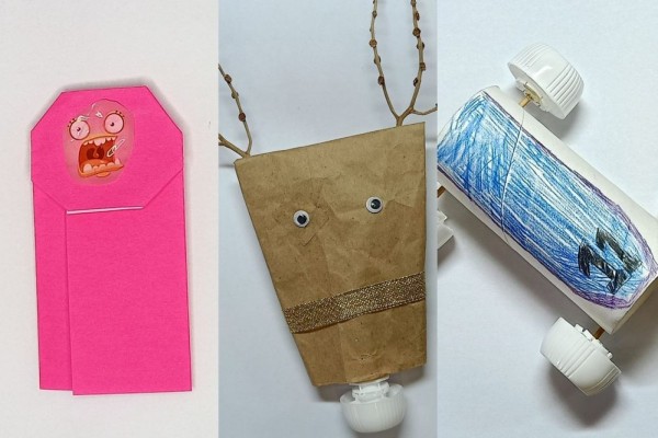 DIY Mainan dari Kemasan Minuman, Latih Anak Berimajinasi Yuk!