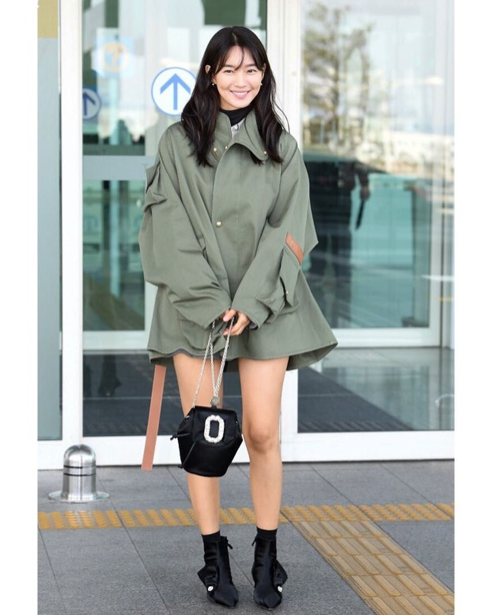 10 Style Rambut Shin Min Ah dari Pendek hingga Ponytail