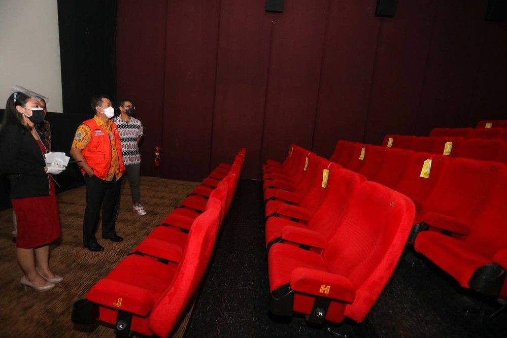 Pemerintah Izinkan Kapasitas Nonton Bioskop di Bandung Jadi 70 Persen