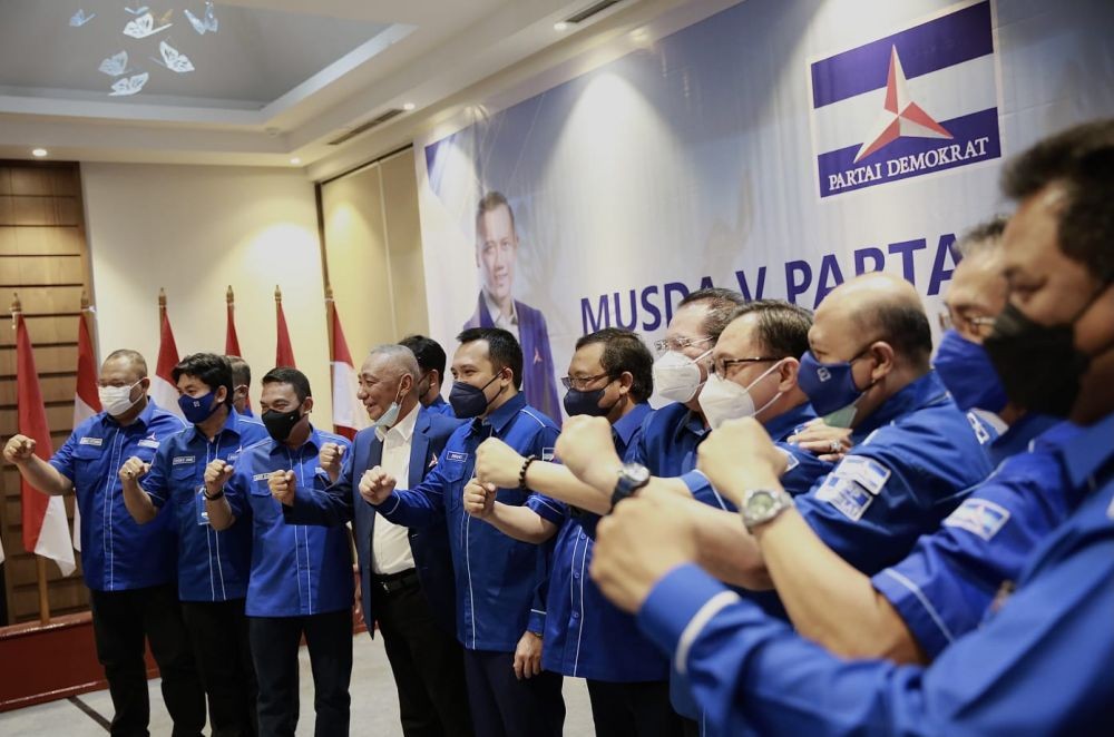 Dua Kandidat Bertarung Ketat jadi Ketua DPD Demokrat Lampung