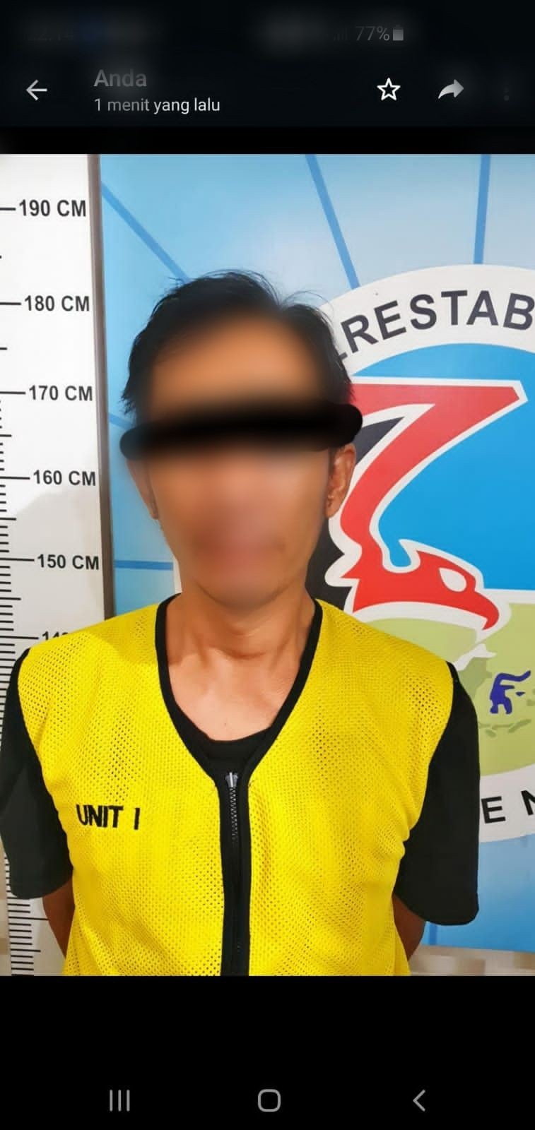 Pengemudi Ojol Nyambi Jualan Sabu Dibekuk Polisi