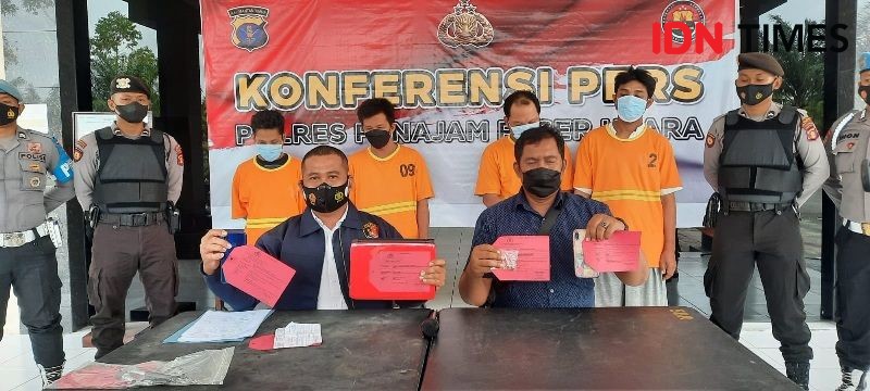 Polres PPU Amankan Dua Residivis Pencuri Lintas Provinsi