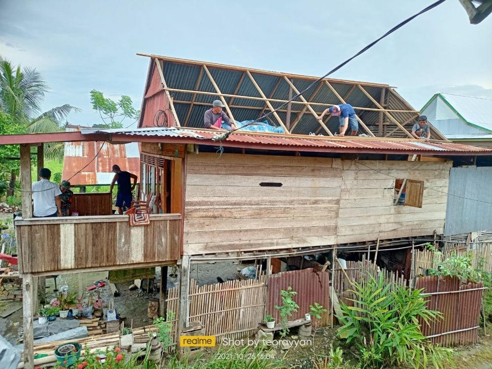 [Update] Puting Beliung Merusak 277 Rumah di Wajo