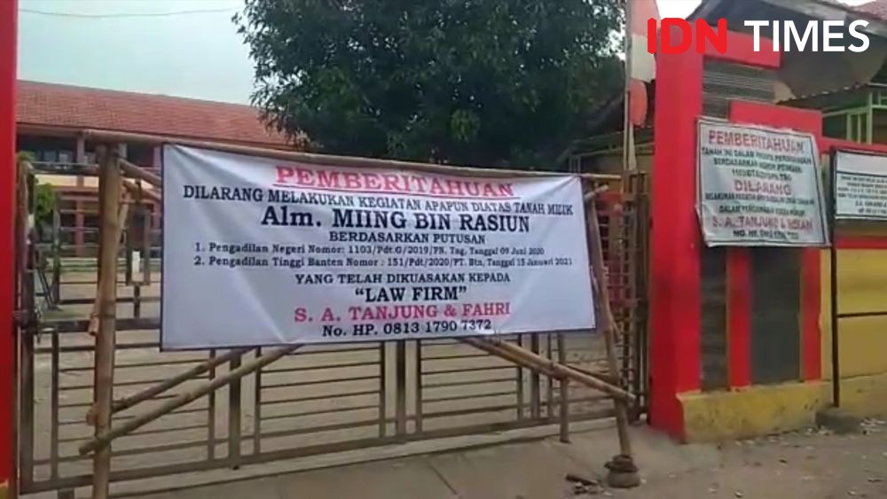 5 Fakta Gedung Sekolah Dasar Disegel di Kabupaten Tangerang