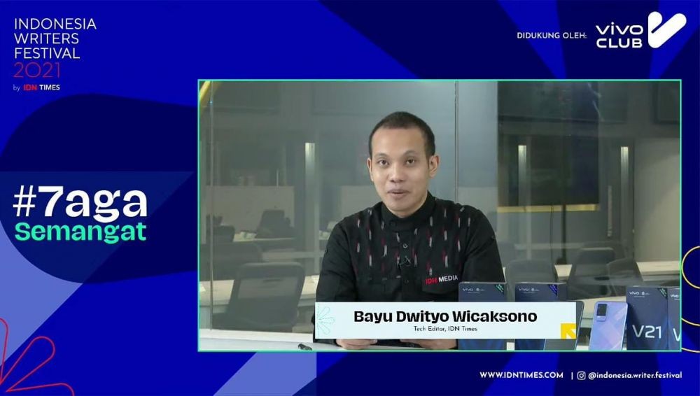 IWF 2021: Belajar Teknik Review Tech Product bersama Bayu Wicaksono