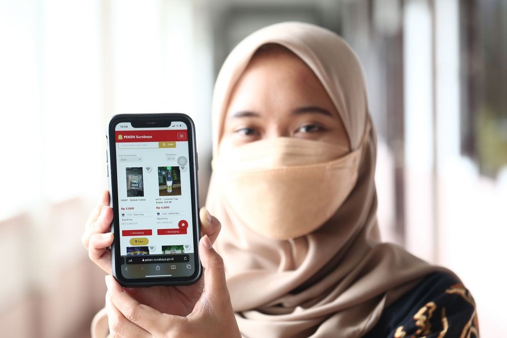 Peken Surabaya, Aplikasi untuk Beli Sembako Sampai Oleh-oleh