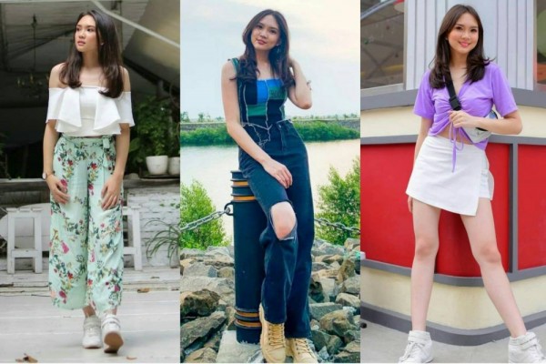 9 Inspirasi OOTD ala Kathleen Carolyne, Pencinta Sneakers!