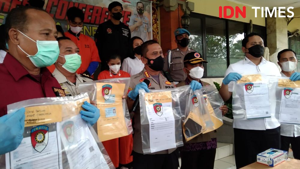 Tiga Turis Pemalsu Hasil Tes PCR Ditangkap di Bandara Ngurah Rai Bali