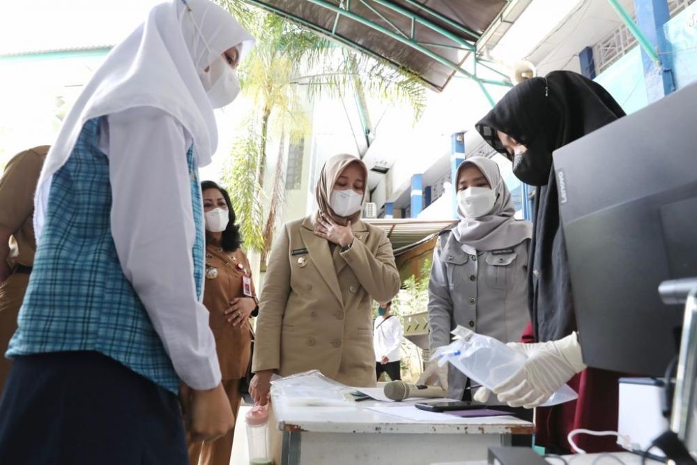 Anak Sekolah di Kota Tangerang Diajarkan Cara Cegah Penyakit TBC
