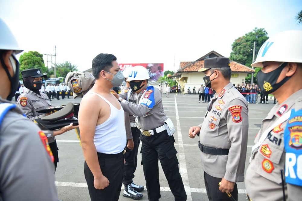 Potret Buram Polisi di Lampung, Laporan Masyarakat Terbengkalai 