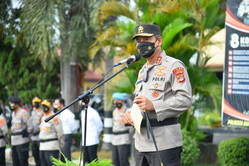 19 Anggota Polri Polda Lampung Lakoni Sidang Komisi Kode Etik