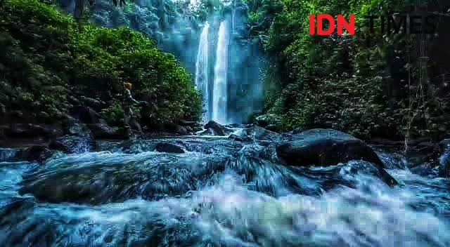 Desa Santong di Lombok Punya 30 Air Terjun, Sembilan Belum Punya Nama