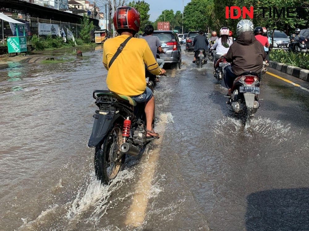 Pemkot Klaim Titik Banjir di Palembang Sudah Berkurang dan Tertangani