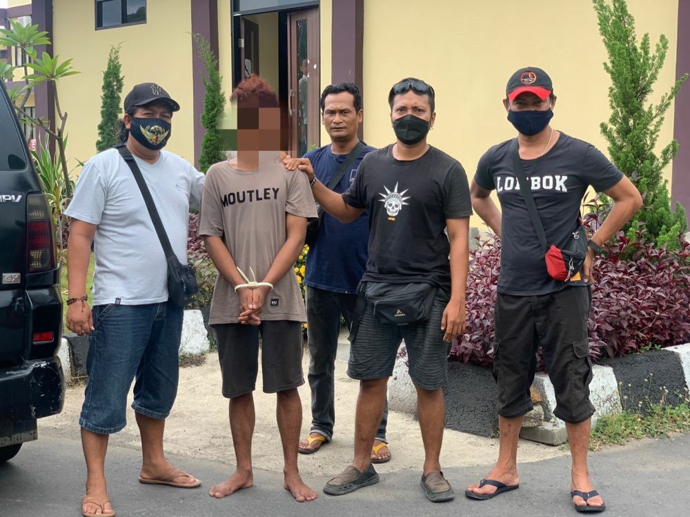 Remaja di Lombok Utara Ini Jadi Spesialis Pencuri Telepon Genggam