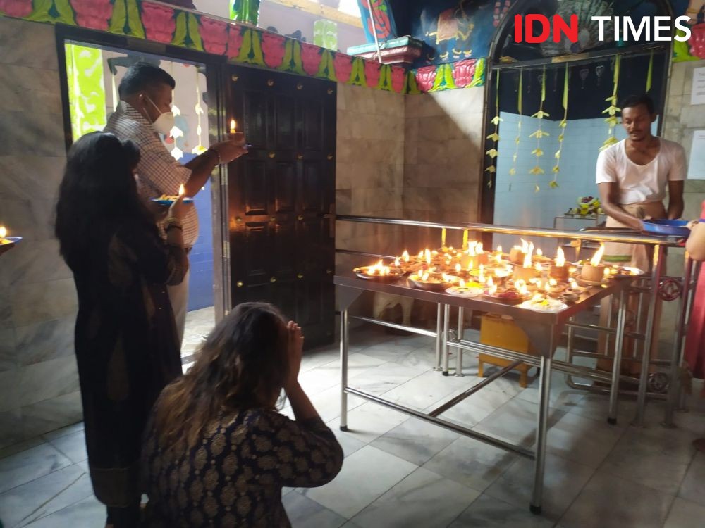 Perayaan Diwali 5123 Kaliyuga, Ini Harapan Umat Hindu di Medan