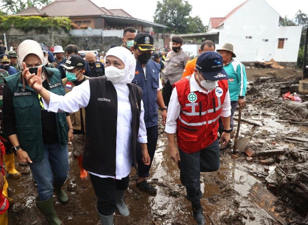 Korban Jiwa Banjir Kota Batu Jadi 5 Orang, 4 Lainnya Masih Hilang