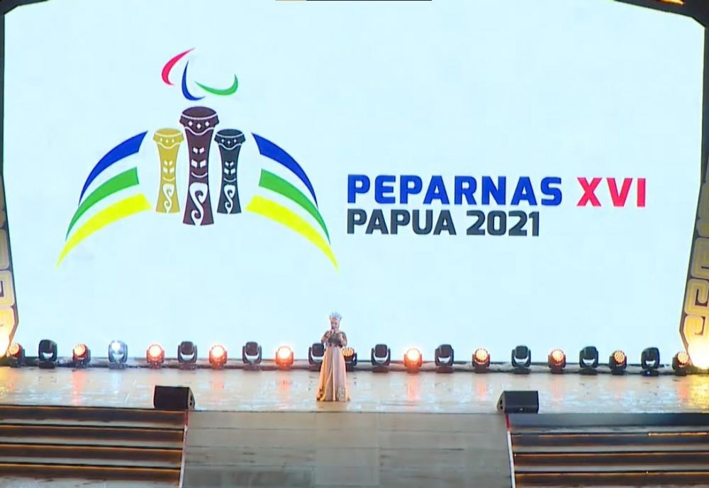 Kejar Juara Umum Peparnas Papua, Kontingen Jabar Ramai Dukungan