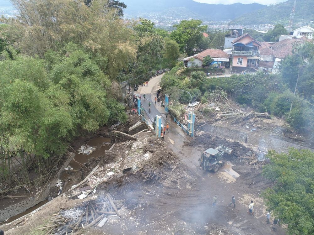 Fakta Hasil Survei Udara BNPB Penyebab Banjir Bandang Kota Batu