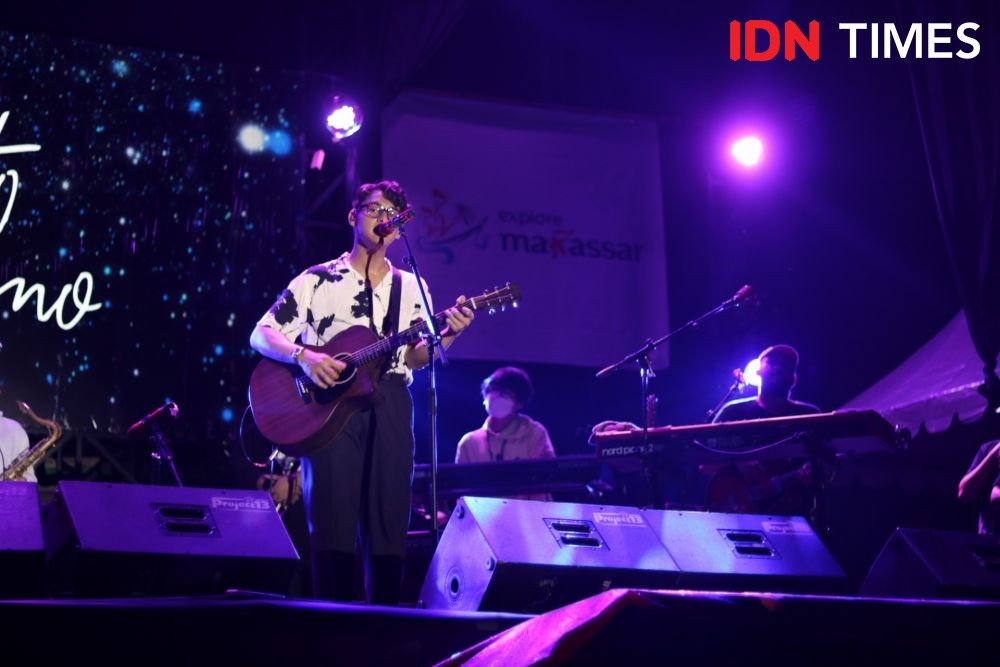 [FOTO] Sihir Ardhito Pramono di Makassar Jazz Festival 2021
