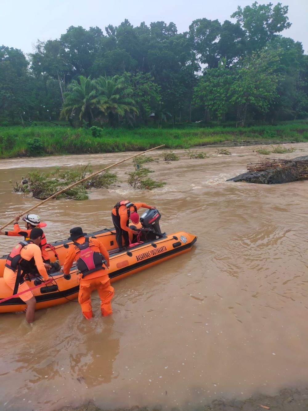 Terpeleset di Sungai Oya, Mbah Seno Ditemukan Meninggal