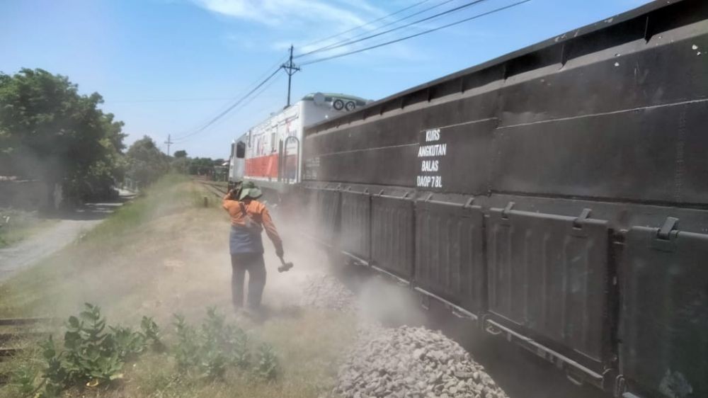 13 Titik Jalur Kereta di Wilayah Daop 7 Madiun Rawan Bencana Alam