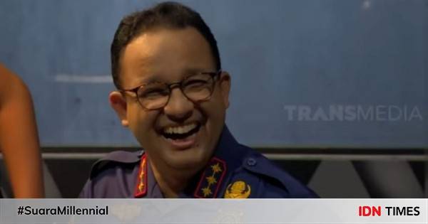 Reaksi Anies Baswedan Di-roasting Soal Formula E Dan Banjir