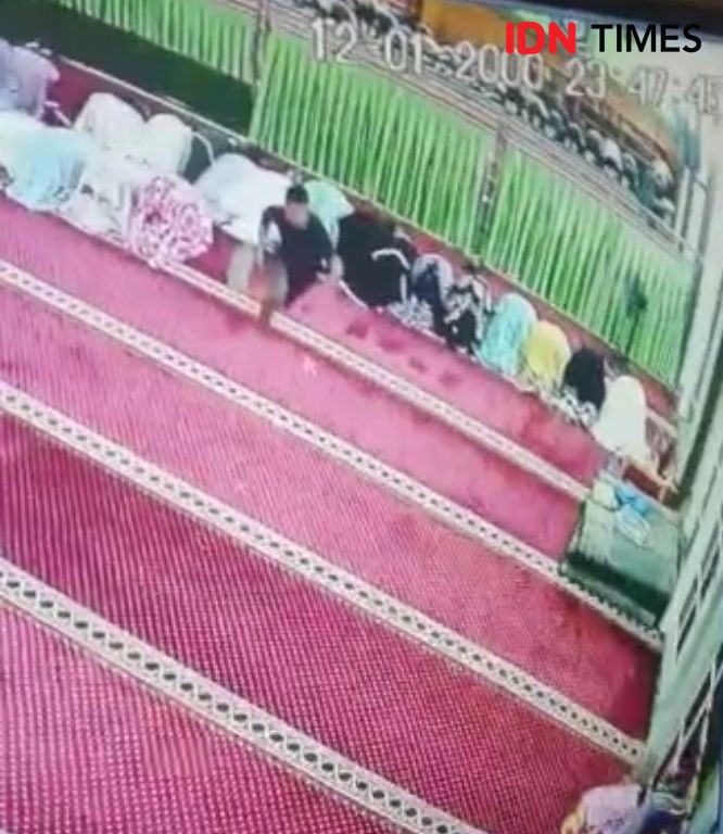 Jemaah di Masjid Agung Binjai Jadi Korban Pencurian saat Sedang Salat
