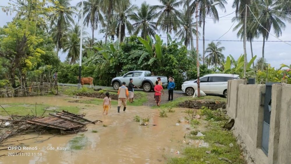 Dua Desa di Sekotong Lombok Barat Terendam Banjir