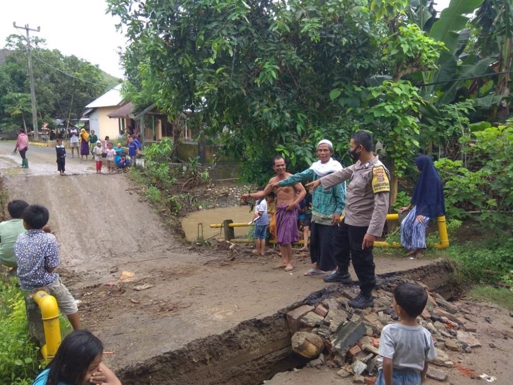 Dua Desa di Sekotong Lombok Barat Terendam Banjir