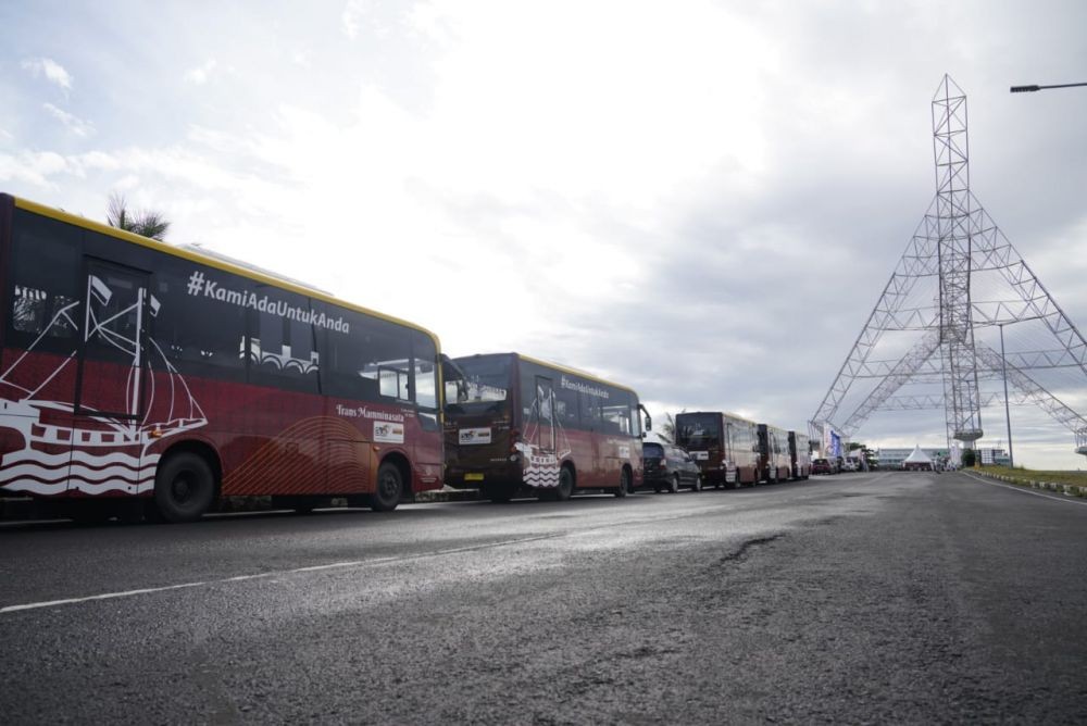 Pengelola Trans Mamminasata Makassar Polisikan Perusak Bus