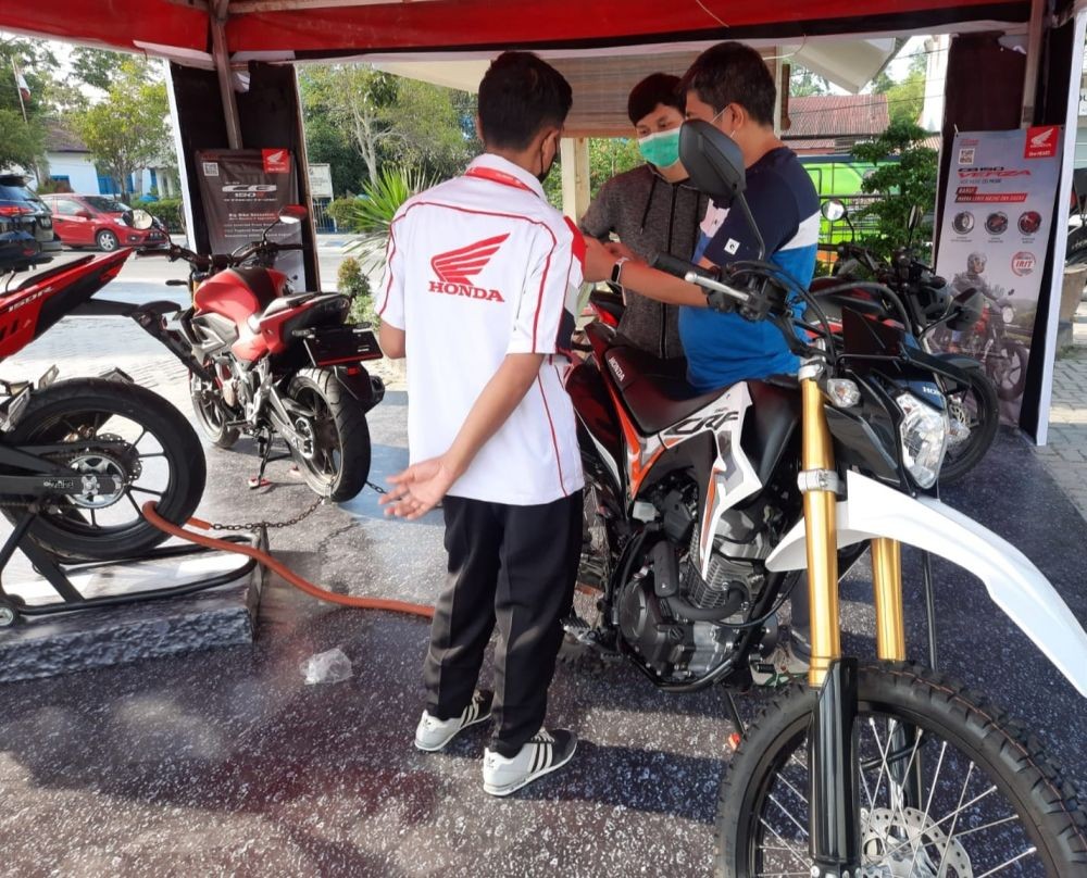 Honda Sport Motoshow Deli Serdang, Bikin Pengunjung Terkesan
