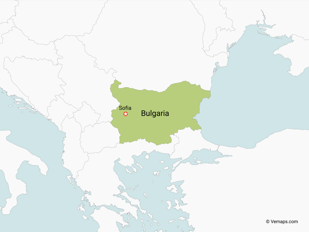 Румыния болгария трансляция. Столица Болгарии на карте Европы.