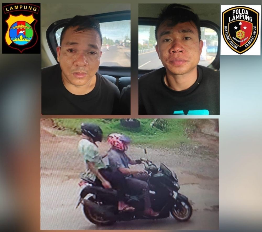 Polisi Ciduk 2 Pencuri Pecah Kaca dan Gembos Ban Mobil Lintas Provinsi