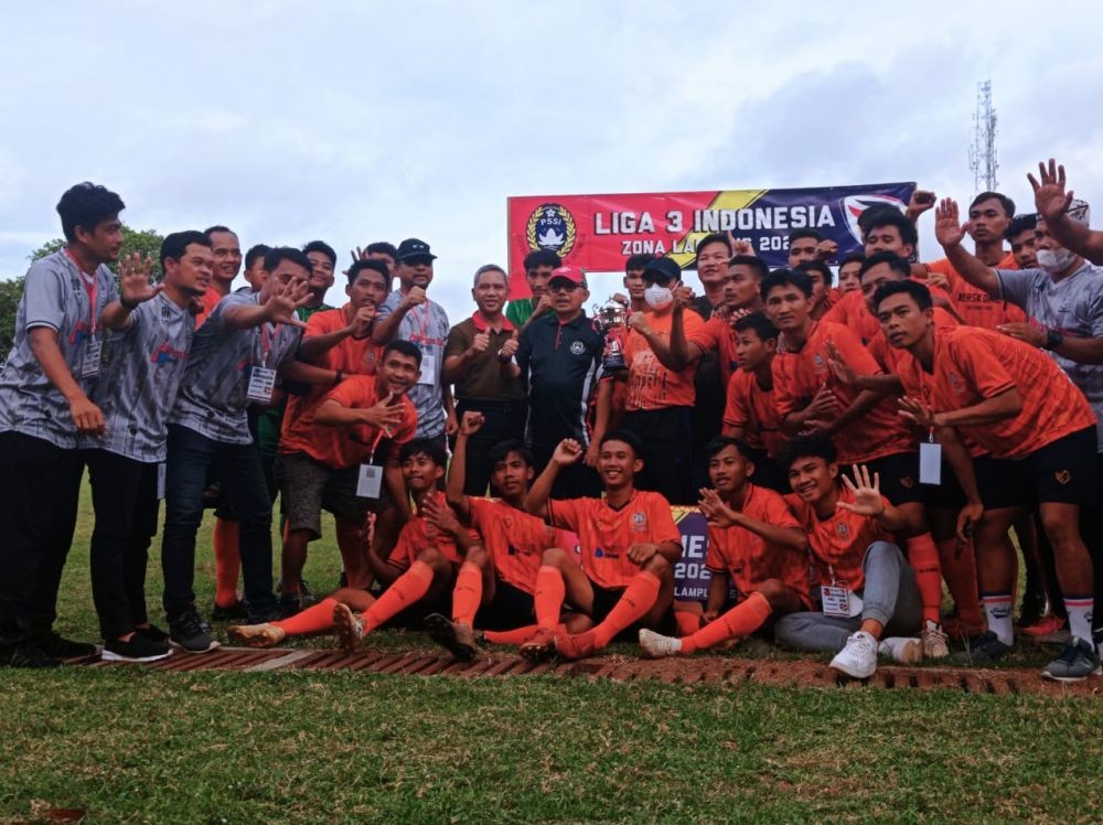 AD Sport Juara Liga 3 Zona Lampung, Terima Tiket ke Putaran Nasional  