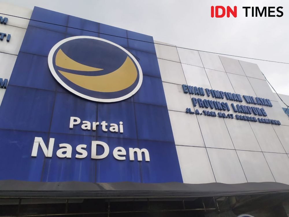 Herman HN Tegaskan SK Kepengurusan DPW NasDem Lampung Masih di DPP