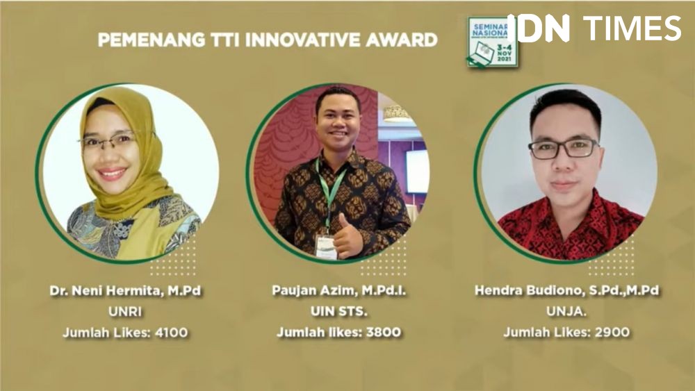 2 Dosen Jambi Raih Penghargaan Nasional TTI Innovation Grants 2021