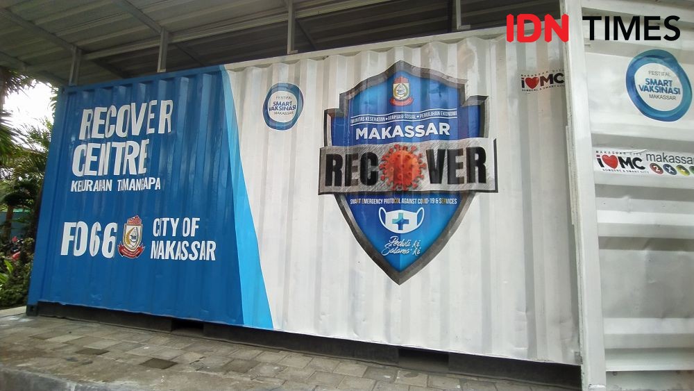 Kontainer Makassar Recover Diubah jadi Posko Program Jagai Anakta