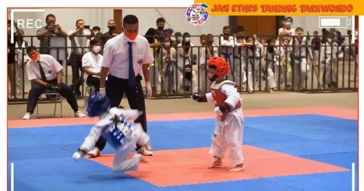 Cucu Jokowi Tarung Taekwondo, Gibran Gak Targetkan Jan Ethes Juara