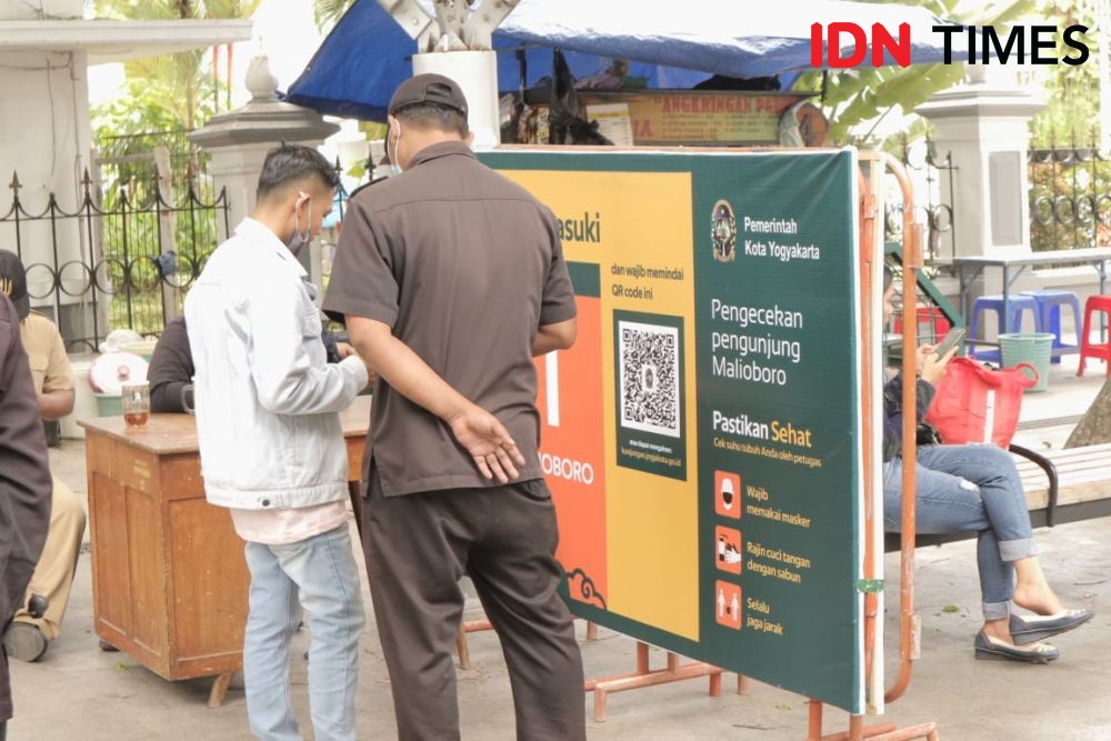 Sebagian Pengunjung Enggan Gunakan Sugeng Rawuh di Malioboro