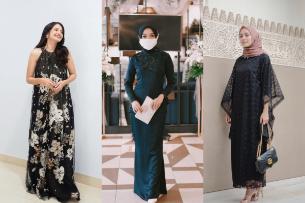 9 Inspirasi Outfit Kondangan Serba Hitam, Gak Bikin Ribet!