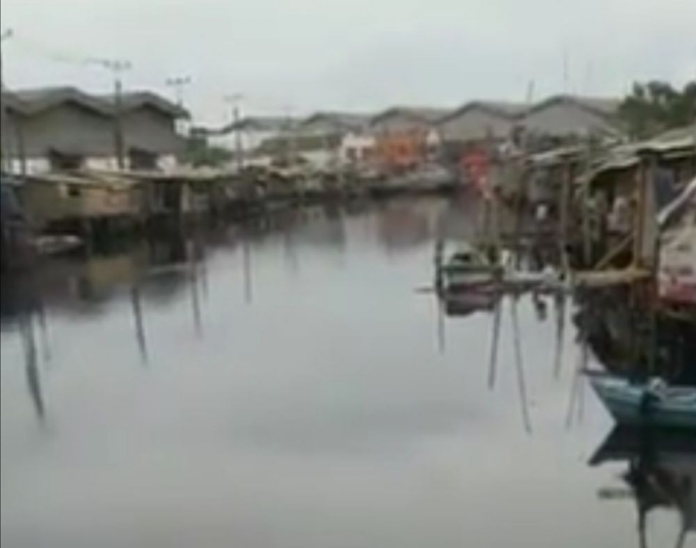 Sampah di Kali Dadap Mulai Bersih, Tersisa 10 Meter Lagi