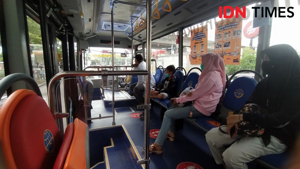 Penumpang Bus Trans Mamminasata Berkurang usai Berlaku Tarif