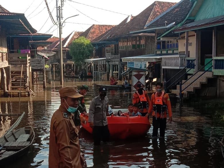 3 Dusun Di Muba Terendam Banjir Setinggi Hampir 2 Meter