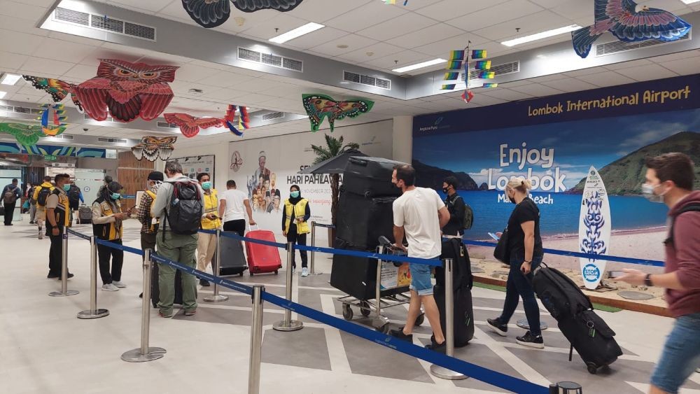 Penerbangan di Bandara Lombok Meningkat 44 Persen Jelang WSBK