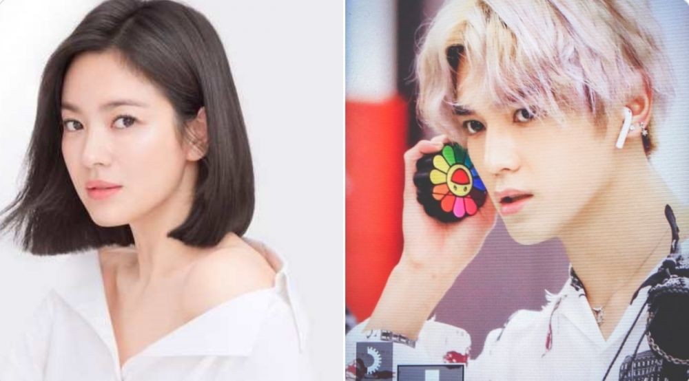 8 Foto Bukti Song Hye-kyo dan Taeyong NCT bak Saudara, Mirip Gak?