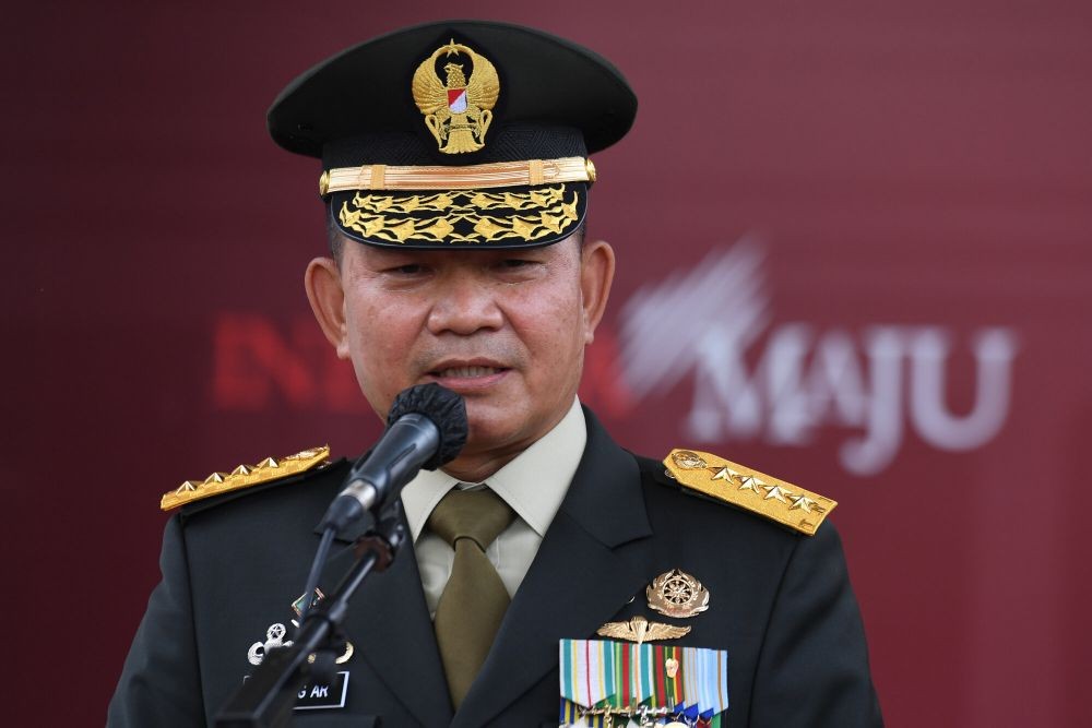 KSAD Dudung Mutasi 264 Pamen TNI AD, Ada Dandim 0410/Bandar Lampung